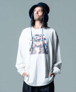 glamb グラム Behind Mosaic Long Sleeve T ビハインドモザイクロングスリーブT