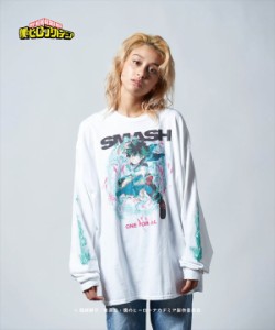glamb グラム Izuku Midoriya Long Sleeves T イズクミドリヤロングスリーブT