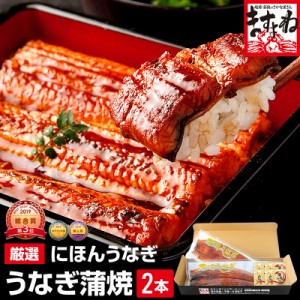 父の日 ギフト \今なら45%OFFで4,380円送料無料/ 選べる!!特大にほんうなぎ蒲焼き(台湾産) 200g×2尾 or カット蒲焼100g×4パック 化
