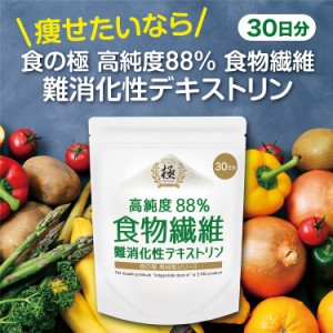 SAVE 食の極 高純度88％ 食物繊維 難消化性デキストリン 210g ( 30日分 )