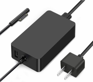 Surface Pro 3 Pro 4 Pro 5 Pro 6 充電器　12V/2.58A 36W 44W 電源ACアダプター For マイクロソフト 5V 1A USBポ