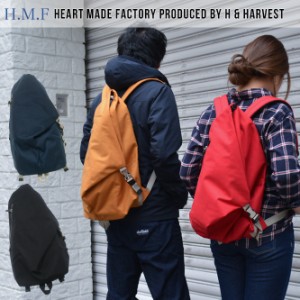 H.M.F by ハーベストレーベル リュックサック バックパック メンズ レディース 三角 サンカク シンプル コーデュラナイロン ハートメイド