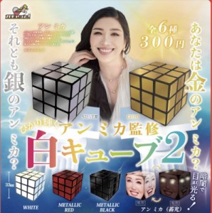 アンミカ監修 白キューブ2　全6種セット　カプセルトイ【在庫品】A-38