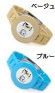 送料無料　DISNEY MICKEY MOUSE ディズニー ミッキー マウス デッドマン DEADMAN 　ディスク腕時計　2色：（ブルー・ベージュ） 腕時計　