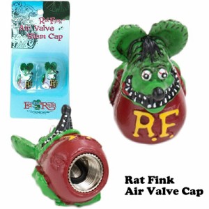 Rat Fink ラットフィンク エア バルブ キャップ 2個入り 車 カー用品 バイク ビーチクルーザー アメリカン 雑貨 送料無料