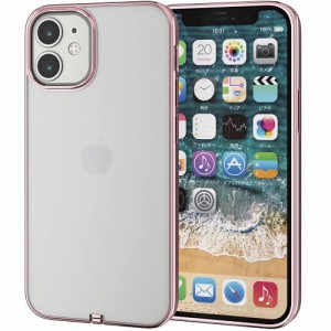 エレコム iPhone 12 mini ケース Qi充電対応 PM-A20AUCTMPN iPhoneケース ソフトケース ローズゴールド 送料無料