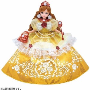 タカラトミー　リカちゃん ドレス ゆめみるお姫さま エレガントローズドレス 着せ替え 人形 ドレス アクセサリー 送料無料