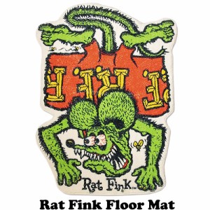 ラットフィンク フロア マット 【 RAT FINK 】 フロアマット リビング 玄関 インテリア アメリカン マット