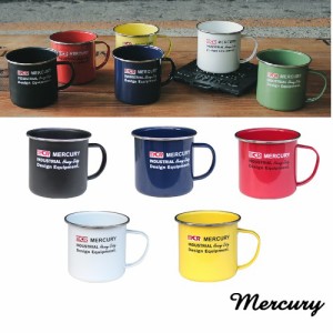 MERCURY マーキュリー エナメル・マグカップ アメリカン キャンプ 食器 マグ ホーロー 送料無料