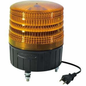 日動 NLF150-100V-Y 大型LED回転灯 LEDフラッシャー150 回転灯 警告 ランプ 工事 LED 送料無料