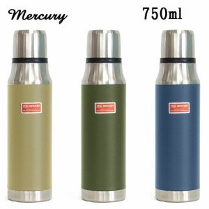 MERCURY サーモボトル 750ml マーキュリー 水筒 ボトル 0.75リットル 保温保冷 アウトドア おしゃれ 送料無料