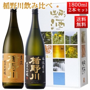 日本酒 楯野川 飲み比べ セット 純米大吟醸 1800ml 2本セット  （主流×本流辛口）化粧箱入 山形 地酒  帰省暮