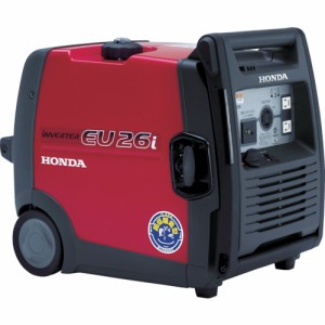 【限定特価】ＨＯＮＤＡ　本田技研工業　正弦波インバーター搭載発電機　２．６ｋＶＡ（交流／直流）　EU26IN1JN (451-5200) 【発電機】