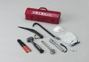 【送料無料！工具セットがお買い得価格】ＴＲＵＳＣＯ　災害工具セット TRCCSET [325-4216] 【復旧用品】[TRC-C-SET]