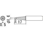 白光　交換コテ先　Ｄ型１．６ｍｍ 900MT1.6D [255-4798] 【ハンダ用品】[900M-T-1.6D]