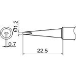 【送料無料！はんだごて用こて先が超安い！】白光　こて先／１．２ＤＬ型 T18DL12 [384-4099] 【ハンダゴテ】[T18-DL12]