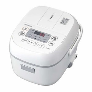 東芝【TOSHIBA】3合炊き マイコンジャー炊飯器 RC-5MFM-W(ホワイト)★【RC5MFMW】