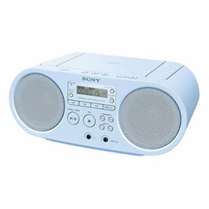 ソニー【SONY】小型・高音質 CDラジオ ブルー ZS-S40-L★【ZSS40L】