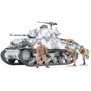 タミヤ【プラモデル】1／35 ミリタリーミニチュアシリーズ No.251 アメリカ M4A シャーマン シャーマン・105mm榴弾砲搭載型 （突撃支援）