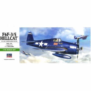 ハセガワ【プラモデル】1／72 アメリカ海軍 F6F-3／5 ヘルキャット H-4967834012417