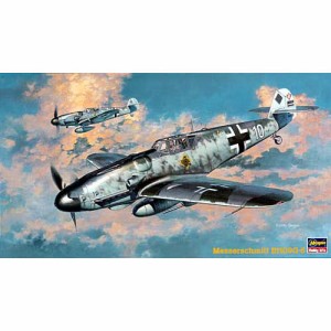 ハセガワ【プラモデル】1／48 ドイツ空軍 メッサーシュミット Bf109G-6 “グスタフ 6” H-4967834191471