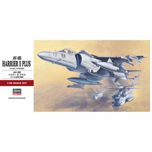 ハセガワ【ジェット機プラモデル】AV-8B ハリアーII プラス　1／48 H-4967834072282【PT28】