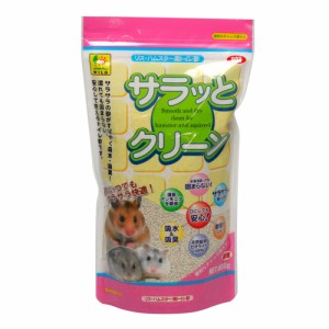 三晃商会【ペット用品】サラッとクリーン 600ｇ 小動物 リス・ハムスター用トイレ砂 P-4976285250309