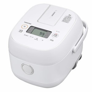 東芝【TOSHIBA】3合 IH炊飯ジャー ホワイト RC-5XT-W★【炊飯器】