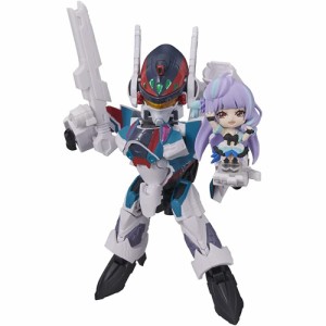 BANDAI SPIRITS【フィギュア】TINY SESSION VF-31S ジークフリード (アラド・メルダース機) with 美雲・ギンヌメール マクロスΔ H-45731