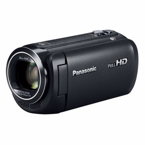 パナソニック【Panasonic】デジタルハイビジョンビデオカメラ 2K AIR ブラック HC-V495M-K【光学50倍/iA90倍 高倍率ズーム】