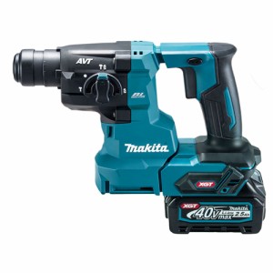 マキタ【makita】40Vmax充電式ハンマドリル　集塵システム・ビット別売 HR010GRDX【電池・充電器・ケース付き】