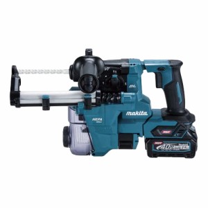 マキタ【makita】40Vmax充電式ハンマドリル　集塵システム付き ビット別売 HR010GRDXV【電池・充電器・ケース付き】