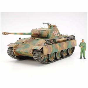 タミヤ【ミリタリープラモデル】1／35 ミリタリーミニチュアシリーズ No.170 ドイツ戦車 パンサーG 初期型 H-4950344996162【35170】