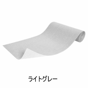 SANKO【床暖房対応（低温）】おくだけ吸着ロングマット 絨毯タイプ 60×600cm ライトグレー KP-42-LGY【巾60cm】