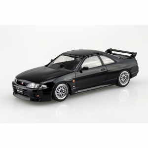 アオシマ【ザ・スナップキット No.15-SP2】ニッサン R33スカイラインGT-R カスタムホイール(ブラック) H-4905083066393【プラモデル】