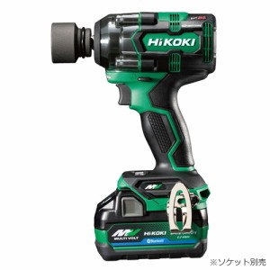 HiKOKI【ハイコーキ】コードレスインパクトレンチ 36V 2.5Ah ソケット別売 WR36DH-2XPSZ【電池2個・充電器・ケース付】