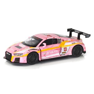 童友社【RMZ Hobby】1/32 エヴァンゲリオン レーシング Audi R8 LMS EVA RT 8号機 ダイキャストカー H-4975406502310【塗装済み完成品】