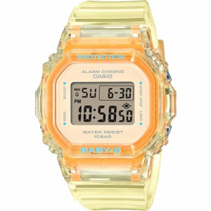 カシオ【国内正規品】CASIO BABY-G デジタル腕時計 レディース BGD-565SJ-9JF【シースルーデザイン スケルトンカラー】