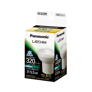 パナソニック【Panasonic】LED電球 5.5W（白色相当） LDR6WWE11★【LDR6WWE11】