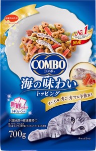 日本ペットフード【ペット用品】 ミオコンボ　まぐろ味カニカマ小魚添え７００ｇ P-4902112042281