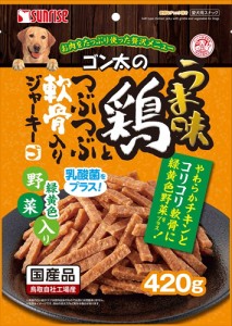 マルカン サンライズ事業部【ペット用品】うま味鶏とつぶつぶ軟骨入Ｊ野菜入４２０ｇ P-4973321929519【SGN-016】