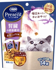 日本ペットフード【ペット用品】コンボ プレゼント キャット おやつ 腎臓の健康維持 お肉ミックス味 42g P-4902112051146