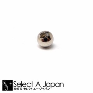 『10個』 メタルビーズ スペーサー 丸型 4mm シルバー 銀色 ハンドメイド アクセサリーパーツ 材料 アクセサリー パーツ ハンドメイドパ