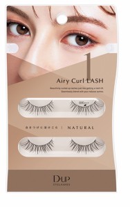 【メール便可】D-UP　ディーアップ（D.UP/D.U.P)アイラッシュ 【つけまつげ(D.U.P)】 Airy Curl LASH　エアリーカールラッシュ　01　NATU