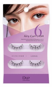 【メール便可】D-UP dup ディーアップ　アイラッシュ　つけまつげ　Airy Curl LASH　エアリーカールラッシュ　06　LONG　ロング　中央タ