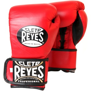 REYES レイジェス reyes ボクシング グローブ 本革 レッド オンス oz ボクシンググローブ 赤 格闘技 MMA メキシコ製 公式 Cleto Reyes