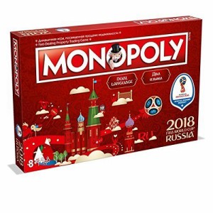 2018年 サッカー ロシア大会 公式ライセンス モノポリーゲーム 応援グッズ グッズ Monopoly Game