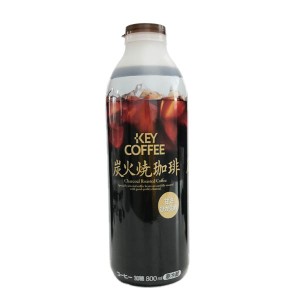 KEY炭火焼珈琲800ml　1本　ひまわり乳業 アイスコーヒー 冷蔵便