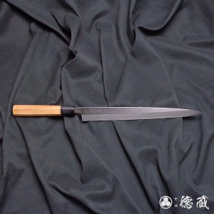 上白鋼　柳刃包丁　イチイ八角柄　300mm/片刃/上白鋼/イチイ八角柄/日本製/徳蔵刃物・TOKUZO KNIVES・JAPAN・Kitchen Knives・包丁