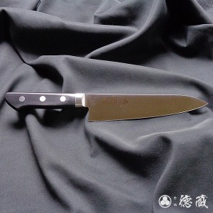 牛刀　黒ハンドル　180mm/両刃/ＡＵＳ８/黒ハンドル/日本製/徳蔵刃物・TOKUZO KNIVES・JAPAN・Kitchen Knives・包丁